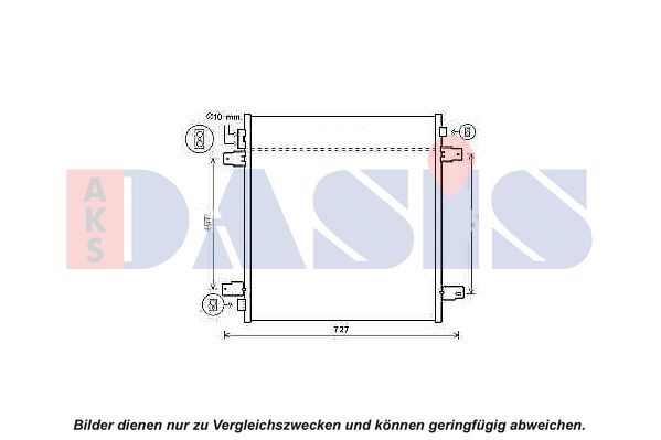 AKS DASIS Kondensaator,kliimaseade 072055N